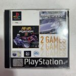PS1 - 2 GAMES - NEED FOR SPEED PORSCHE 2000 - MOTO RACER 2