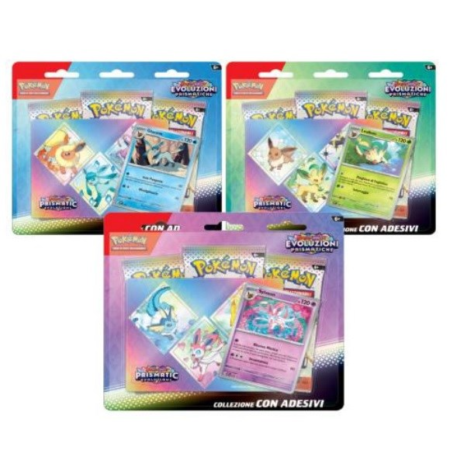 POKEMON - SV8.5 EVOLUZIONI PRISMATICHE: COLLEZIONE CON ADESIVI (IT)