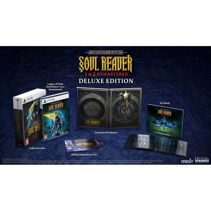 LEGACY OF KAIN SOUL REAVER 1&2 REMASTERED (DELUXE EDITION)