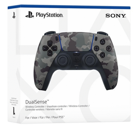 SONY PLAYSTATION 5 CONTROLLER WIRELESS DUALSENSE GREY CAMO